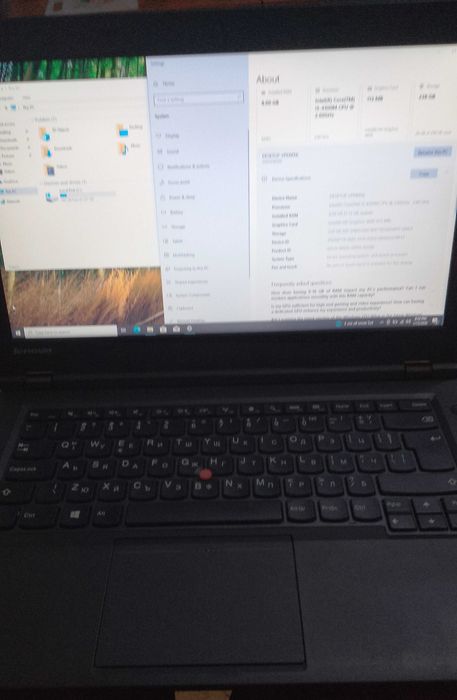 Продавам Лаптоп Lenovo ThinkPad L440