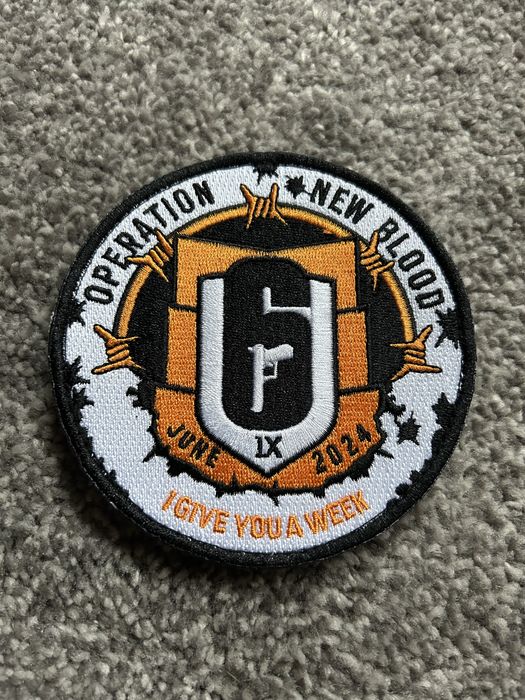 Rainbiw 6 patch de colectie