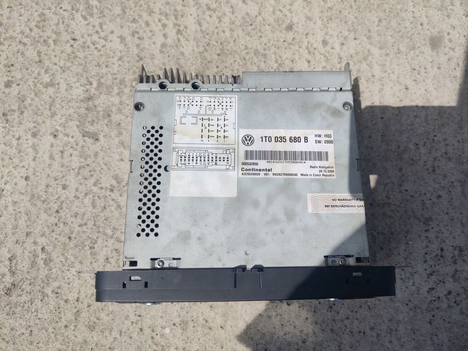 Navigatie RNS510 Volkswagen Passat B6 B7 Golf Jetta Touran