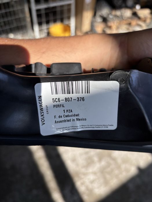 заден десен водач на бронята за vw jetta 4