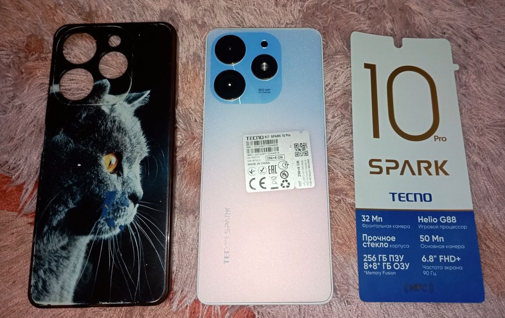 Tecno Spark 10 Pro NFC, 16/256Gb