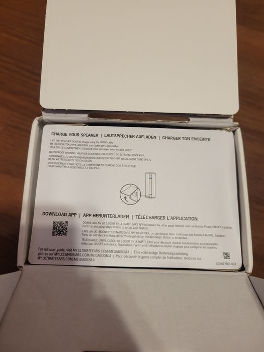 Ultimate Ears Megaboom 4 - bluetooth колонка, уникална! Водоустойчива