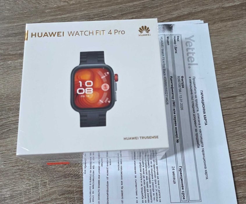 Смарт часовник Huawei - Watch Fit 4 Pro