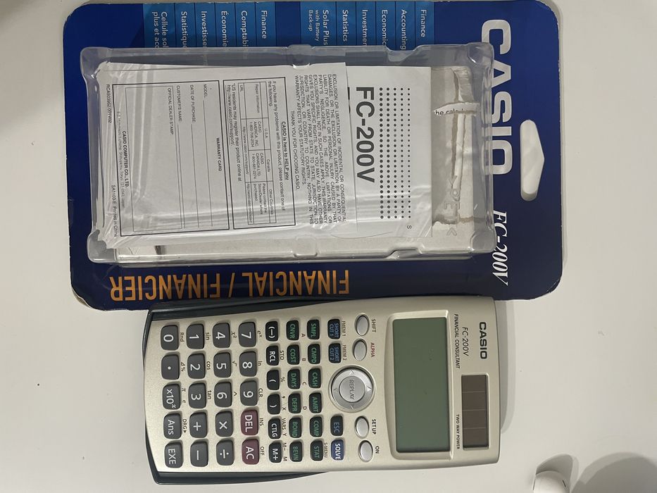 Финансовый Калькулятор 200V