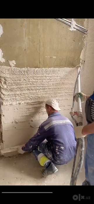 Ротбанд штукатурка, сувақ, спрей сувақ, механизированный сувақ