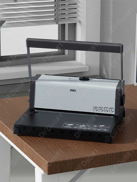 Машинка для переплета ET322 Deli для металлических пружин