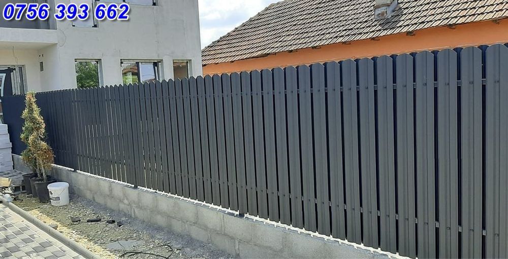 Executăm și montăm garduri metalice, porți