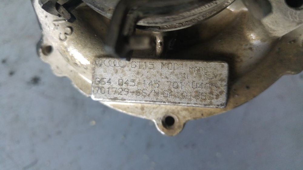 turbina 1.4 tdi amf vw polo 9n seat ibiza skoda fabia cordoba 2001-2005 045145701 701729-66