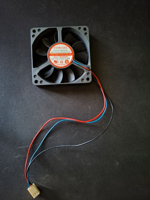 Охлаждане за компютър Evercool 70x70x15mm