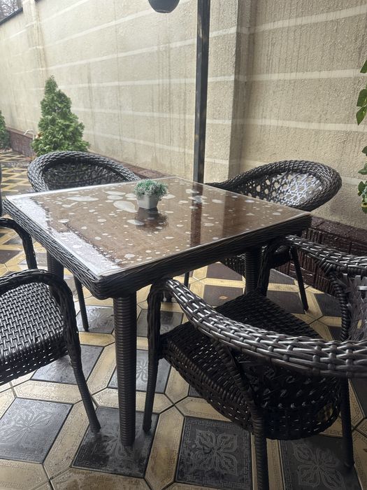 Комплект мебель ротанг