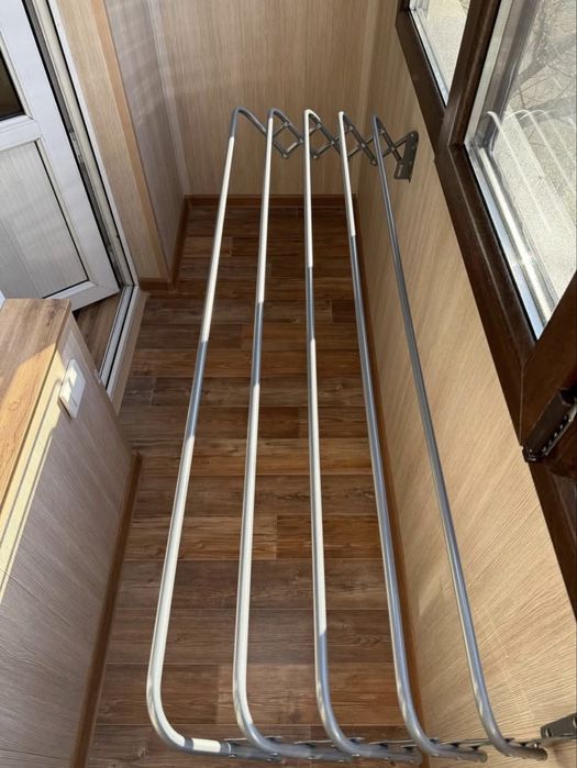 Ремонт балкон. Общивка. Окно. Шкаф