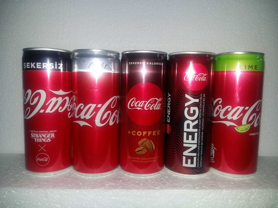 продавам чисто нови пълни кенчета на COCA COLA/КОКА КОЛА