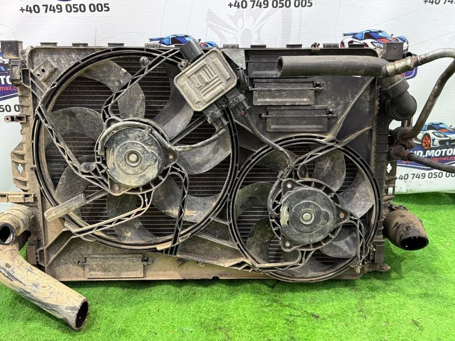 RADIATOR RACIRE AC / INTERCOOLER  / VENTILATOR 2 BUC  FORD FOCUS MK3 2013 1.6 DIESEL Duratorq BREAK COD OEM 2269553 1804847 1830143 2014533 2011-2015