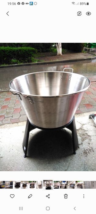 Ceaun/căldare/cazan inox, 40  litri Ofertă Promo 349 lei