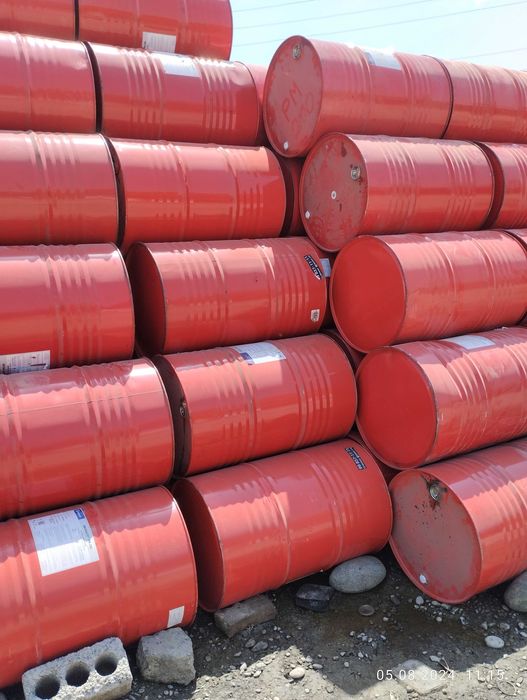 Bochka 200 litrlik shell moydan spirtdan boshagan sergilida