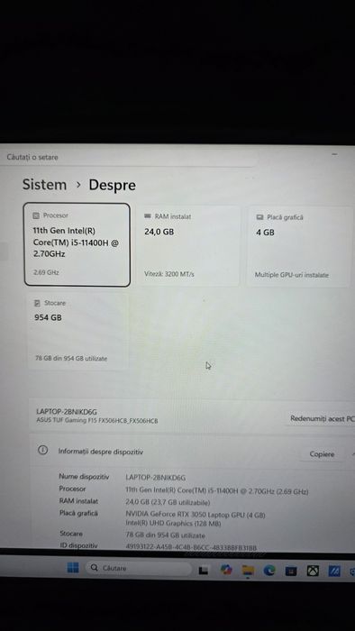 Laptop pentru jocuri