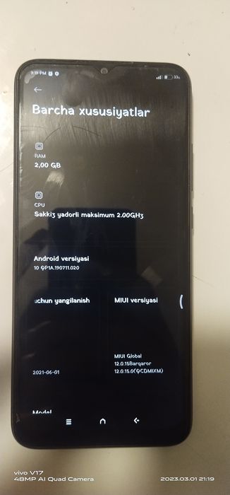 Redmi Piremim 9 A