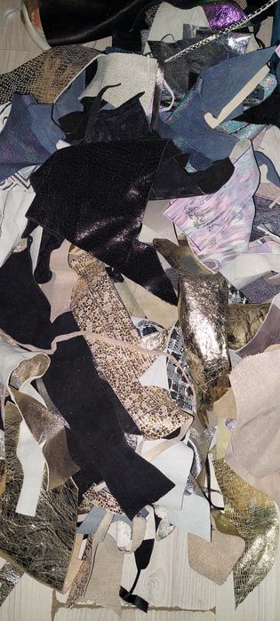 Парчета - естествена кожа