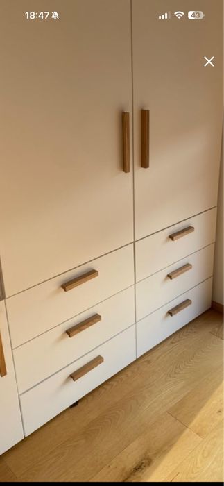 Дървени дръжки дъб 160мм.