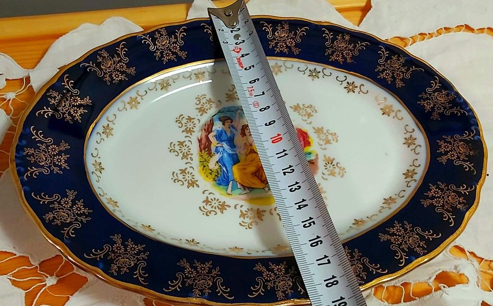 Кобальтовые блюда Мадонна M&Z