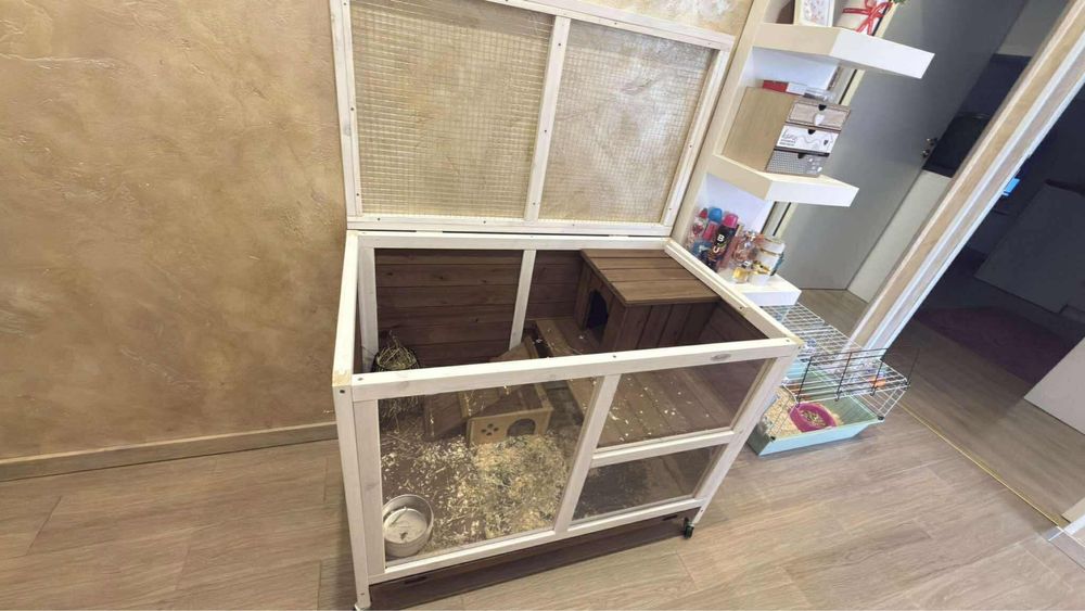 Клетка за зайче чисто нова