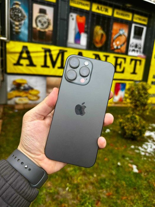 iPhone 16 Pro Max / 256GB / Black - ca NOU