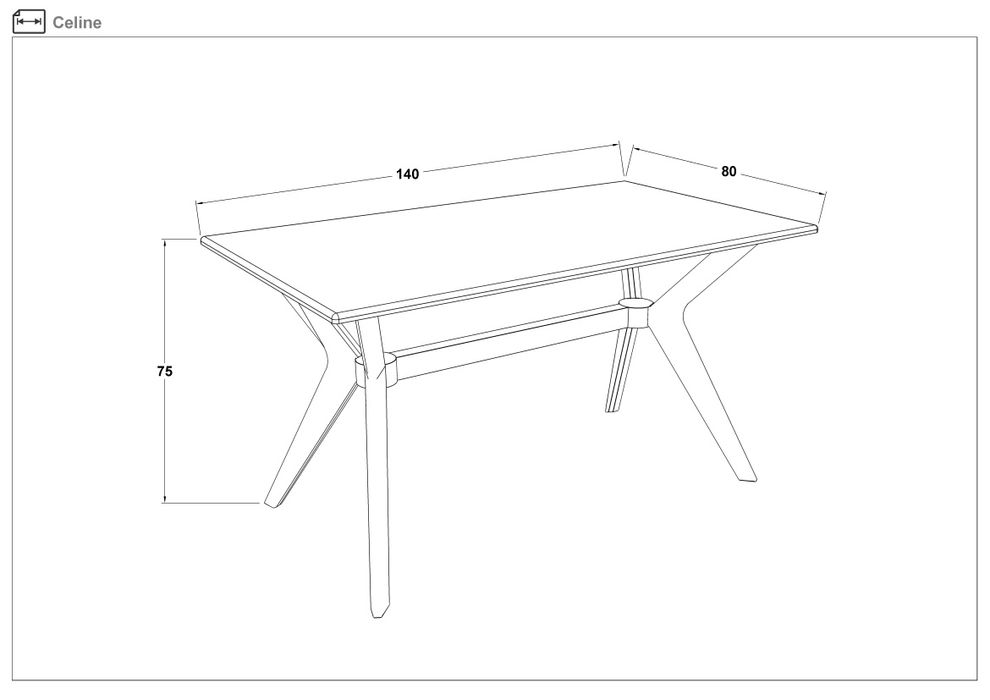 Трапезна маса орех