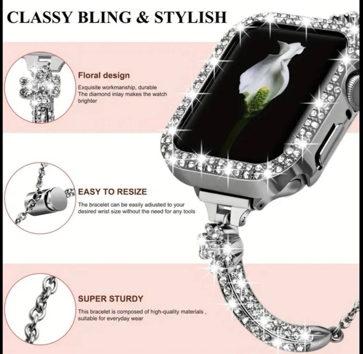 Комплект ремешок + защитный экран для Apple watch.