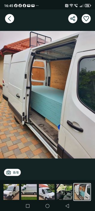 Transport Marfă / Mutări / Mobilă – Dubă 3.5t