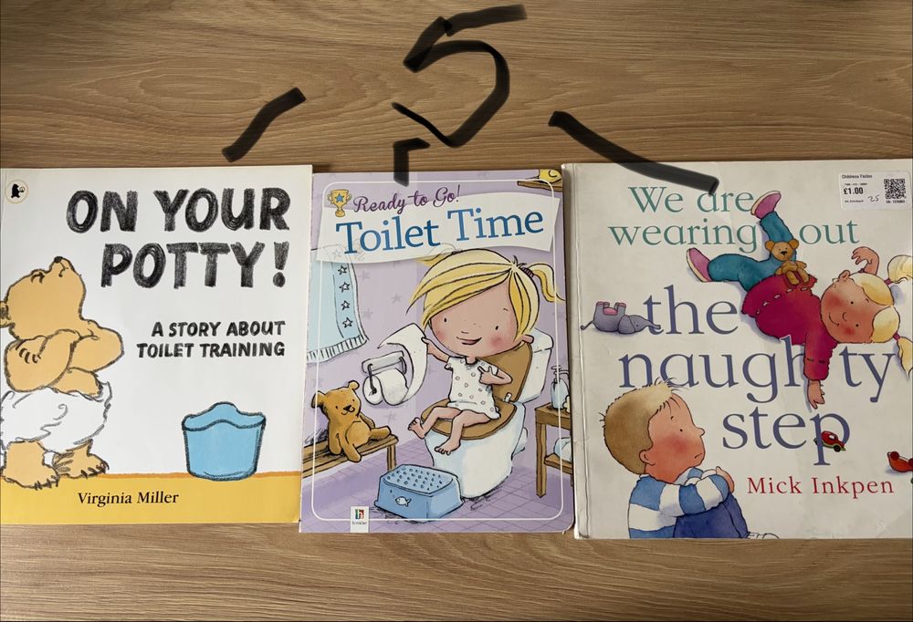 Carti potty training (usborne, alte edituri)