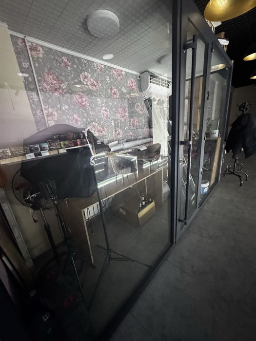 Стекляная перегордка