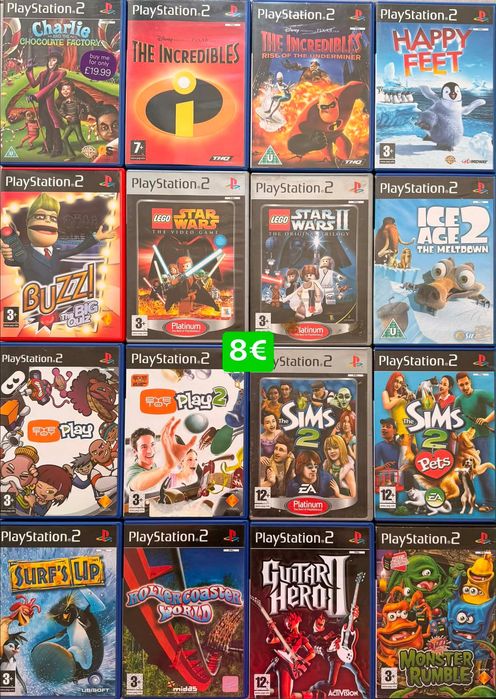 Playstation 2 игри над 100 / Spyro/ Hitman/ Prince of Persia/ Worms