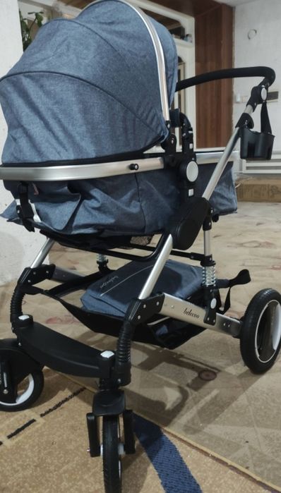 Коляска трансформер Belecoo 535-Q3, синий