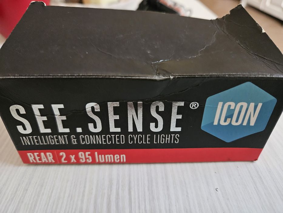 Интелигентна задна велосипедна светлина Icon + See Sense 2 Rear Light