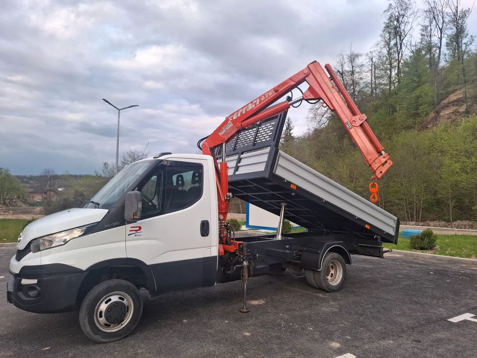 Iveco Daily Iveco daily 35 basculabil cu macara