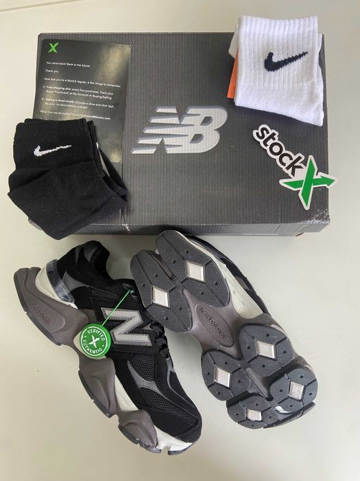 NB New Balance 9060 GrayAndBlack (40-46 номер) Нови