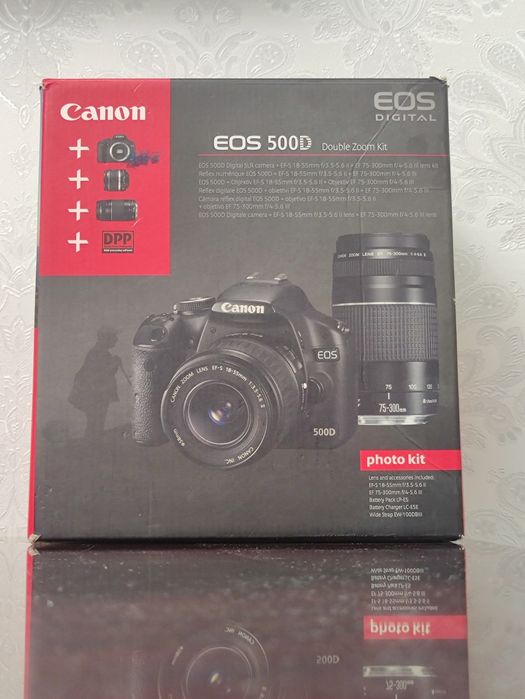 Canon EOS 500D фотоаппарат
