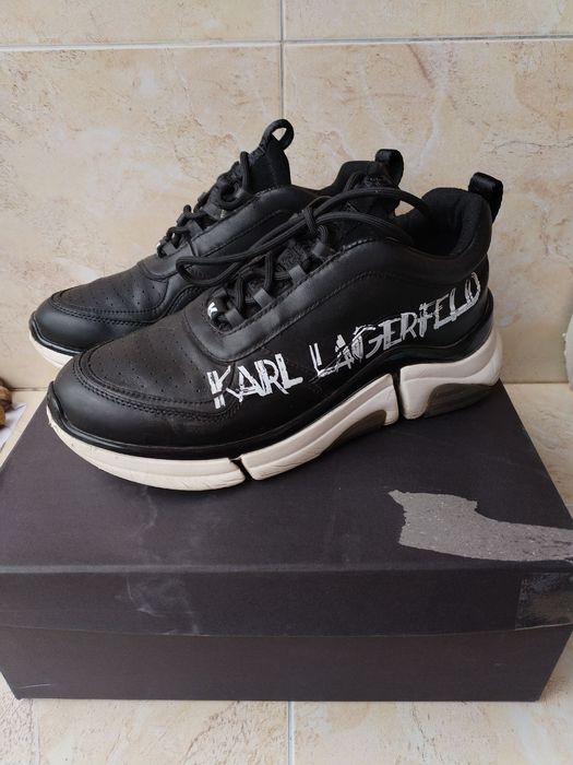 karl lagerfeld kl51710-000 - страхотни мъжки кецове 43