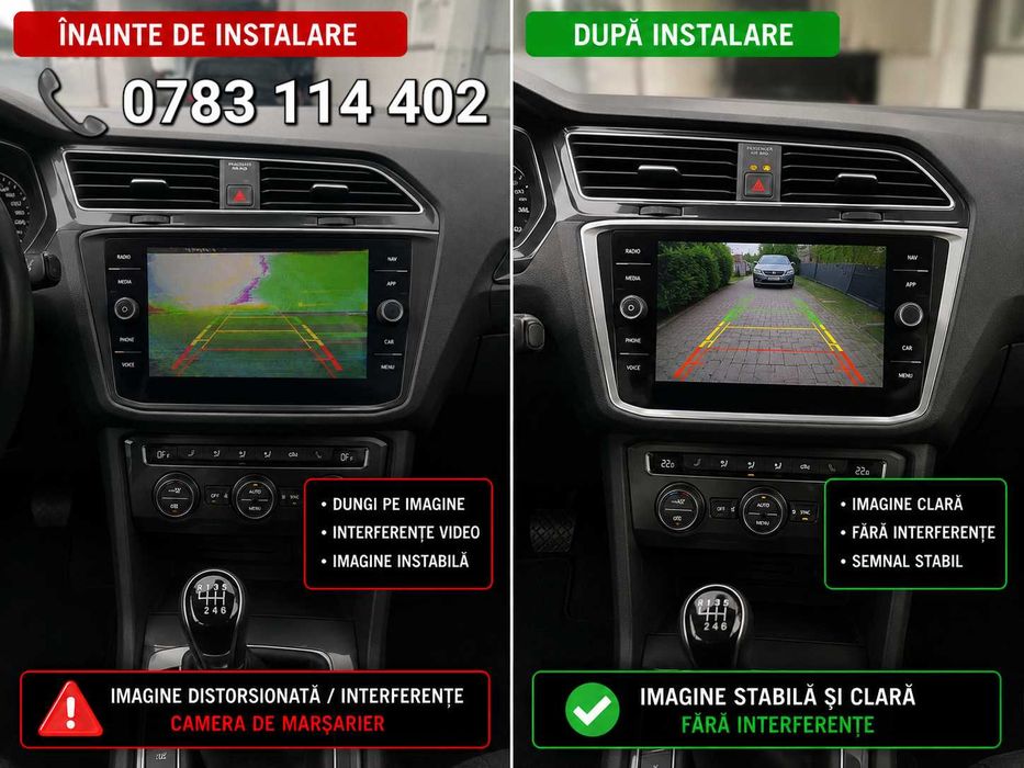 Filtru Cameră Marșarier Premium–CANBUS–PWM–Elimină Interferențele–M7