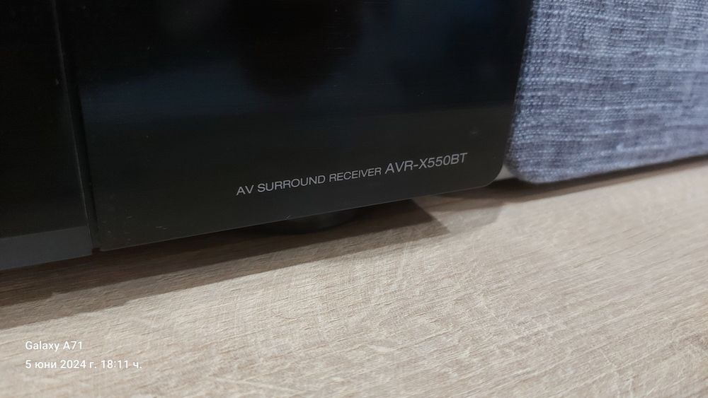 Denon AVR-X550BT, Bluetooth, 4K,