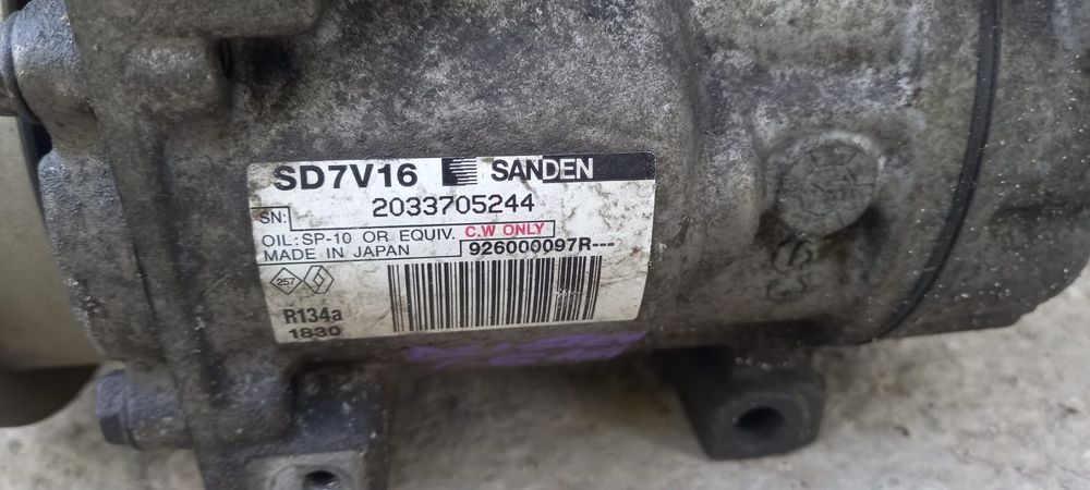 Compresor ac Dacia Duster2 Sandero Logan compresor ac Renault Megane3 Scenic3 Kadjar Clio4 Clio5 Megane2 Scenic2 Clio3 Kangoo Modus Talisman Megane4