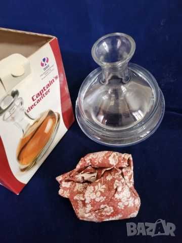 футболист - стъклена фигура, шише-нивеляшка с чаши, купички десерт