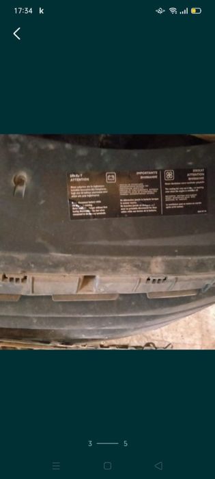 Продам решетки в бампер на логан 1 оригинал