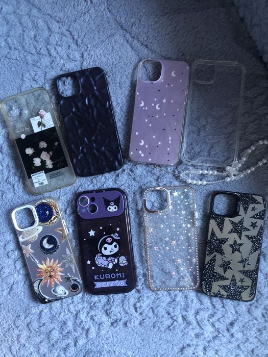Отдам бесплатно чехлы на Iphone 14 plus