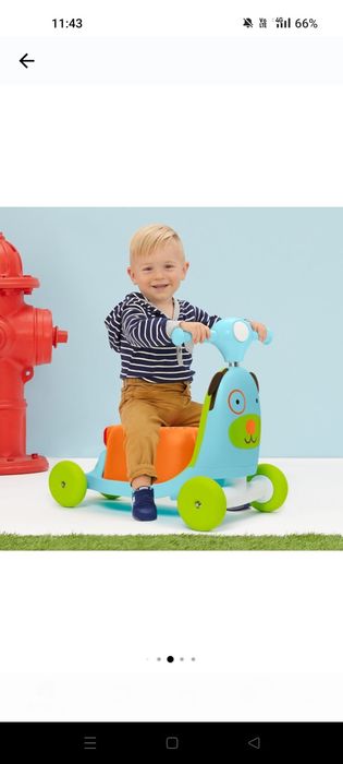 Bicicletă fără pedale 3 în 1 ZOO câine Skip Hop