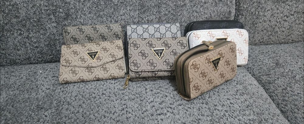 Guess, LV портмонета и клъч, калъф за документи