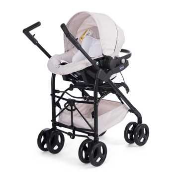 Carucior 3 in 1 Chicco Trio Sprint, cu kit auto, Bej