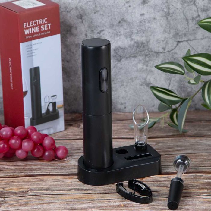 нов Комплект За Вино  Тирбушон с Аксесоари