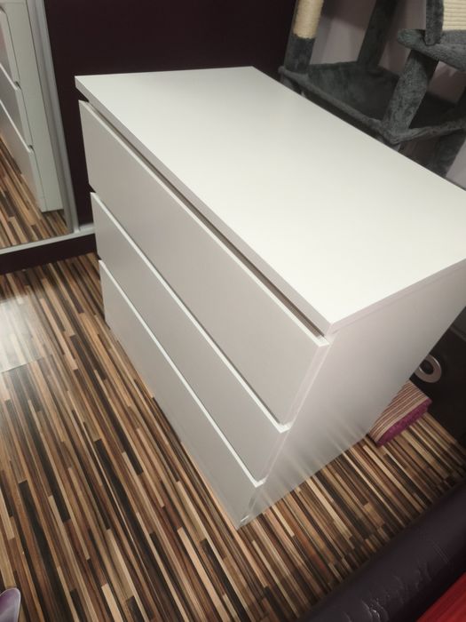 Comoda 3 sertare Malm Ikea