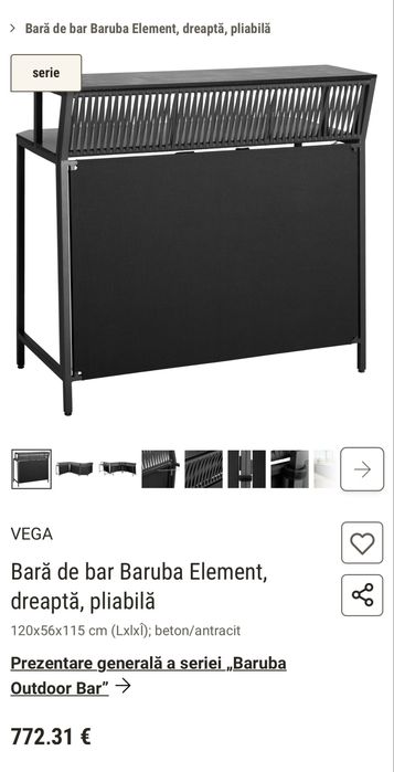 Bar pliabil/ Bar outdoor